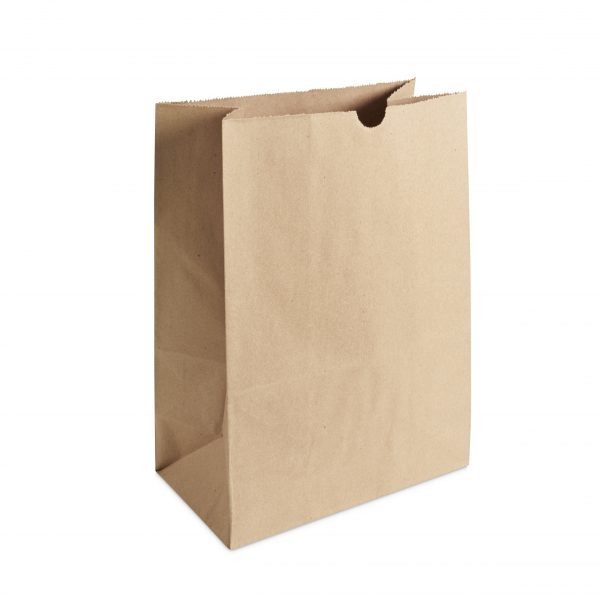 Bolsa Despensa Papel Kraft No. 45 (30.5x17.5x43cm) 2 Cajas con 500 pzas (1000 pzas), biodegradable, compostable, envío incluido nacional (paquetexpress)